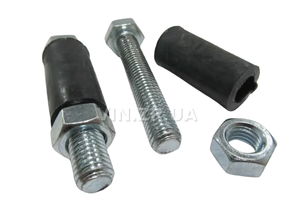 Проставка удлинитель амортизатора Таврия 1102, Славута 1103 задний АВТОЗАЗДЕТАЛЬ 80 мм, к-кт 2шт усиленные 3