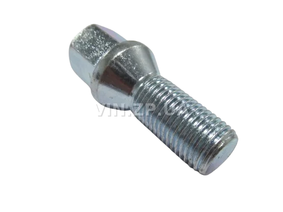 Болт колеса Москвич 2141 МЕТИЗ ключ 17, М14 x 1.5 x 29, 1шт