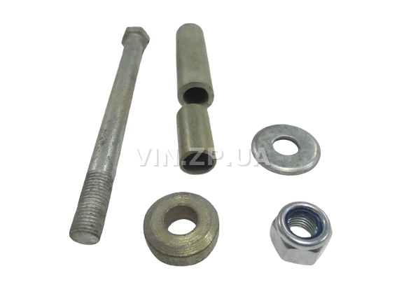 Болт амортизатора заднего ВАЗ 2101-2106, 2104-2107 МЕТИЗ нижний в сборе, М12х1.25х140, 1шт 2