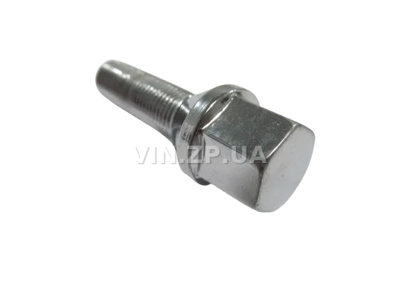 Болт колеса удлинённый ВАЗ 2101-2106, 2104-2107, 2110-2112 МЕТИЗ ключ 19, М12 x 1.25 x 32, 1шт 2