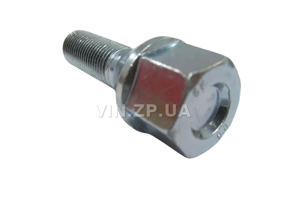 Болт колеса на титан ВАЗ 2101-2107, 2108-21099, 2114-2115, 2110-2112 МЕТИЗ ключ 19, М12x1.25x30.5, 1шт 2