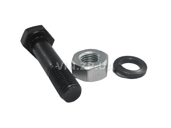 Болт полуоси левой ВАЗ 2101-2107, длинный в сборе МЕТИЗ М10 x 1.25 x 42.5, 1шт 2