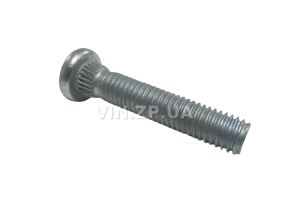 Болт опоры стойки ВАЗ 2108-21099, 2110, 2115, Ланос МЕТИЗ ремонтный удлиненный, М8 x1.25 х 45, 1шт