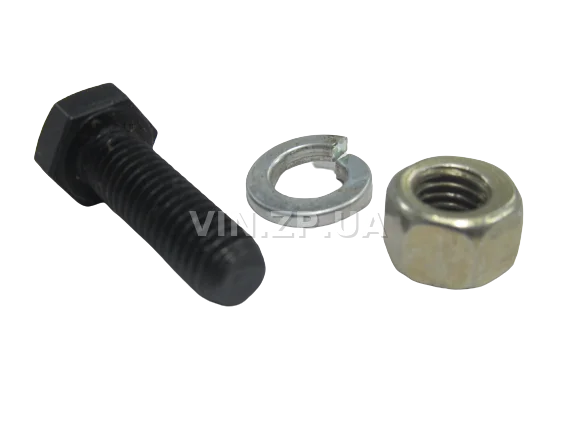 Болт шаровой опоры ВАЗ 2101-2107, в сборе МЕТИЗ М8 х 1.25 х 25, 1шт 2