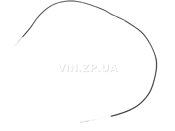 Трос замка капота AVP ГАЗ 3302, 2217, 2705, 33104, привод жесткая проволока 2