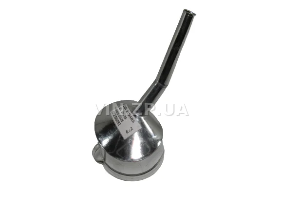 Лейка топливная 1.0л, носик d 20мм с изгибом ВИДЕКС бензин, дизель, с сеткой-фильтром, оцинкованная Б-3 2