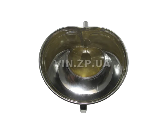 Лейка топливная 1.5л носик d 20мм прямой ВИДЕКС бензин, дизель, с сеткой-фильтром, оцинкованная Д-2 8