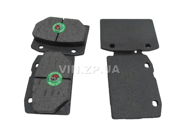 Колодки тормозные передние BEST ВАЗ 2101, 2102, 2103, 2104, 2105, 2106, 2107, комплект 4шт 2