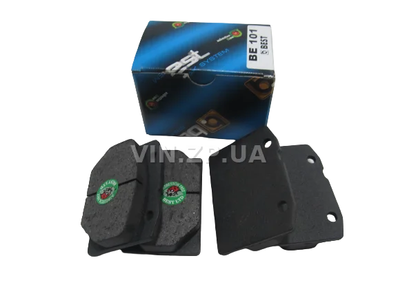 Колодки тормозные передние BEST ВАЗ 2101, 2102, 2103, 2104, 2105, 2106, 2107, комплект 4шт