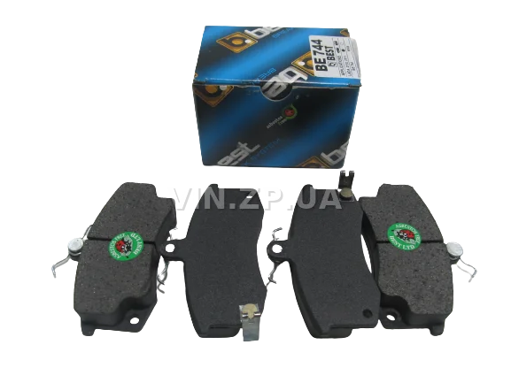 Колодки тормозные передние BEST ВАЗ 2110, 2111, 2112, 2170, 2171, 2172, с датчиком износа, комплект 4шт