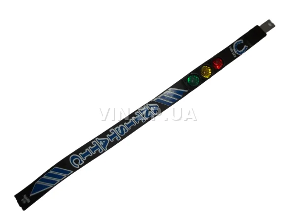 Антистатик Для Автомобиля Elegant Резиновый С 3 Катафотами Черный