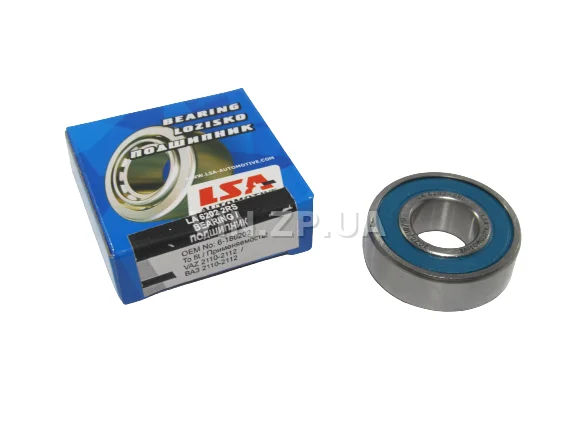 Подшипник генератора LSA ВАЗ 2110, 2111, 2112, 6202 2RS 2