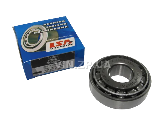 Подшипник ступицы передней LSA Москвич 412, 2140, наружный, 30304 2