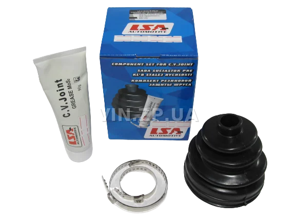 Пыльник ШРУС Таврия 1102, 1103, 1105, Сенс, наружный ремкомплект с хомутами и смазкой LSA