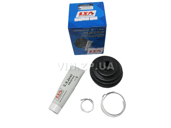 Пыльник ШРУС ВАЗ 2108, 2109, 21099, 2110, 2111, 2112, 2113, 2114, 2115, наружный ремкомплект со смазкой и хомутами LSA 2