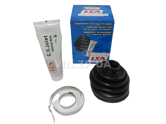 Пыльник ШРУС Москвич 2141, наружный ремкомплект с хомутами и смазкой LSA