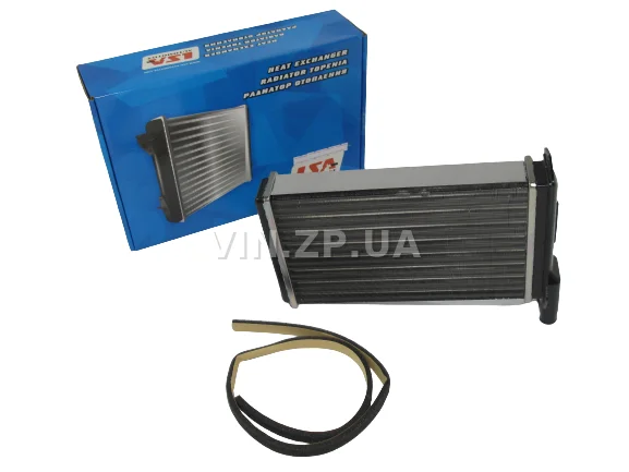 Радиатор отопителя печки LSA ВАЗ 2108, 2109, 21099, ЗАЗ Таврия 1102, 1103, 1105, алюминиевый 1