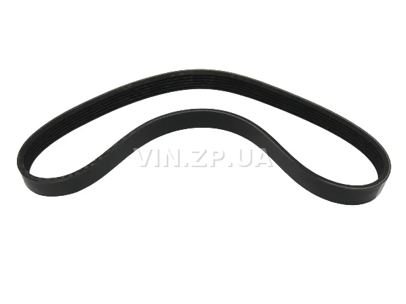 Ремень генератора LSA ВАЗ 2110, 2111, 2112, 16-ти клапанные двигатели без ГУР, 6-ти клиновой ручейковый, 737мм 3