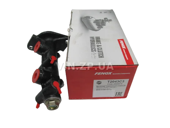 Цилиндр тормозной главный ФЕНОКС
 ВАЗ 2108, 2109, 21099, 2110, 2111, 2112, 2113, 2114, 2115, без бачка 1