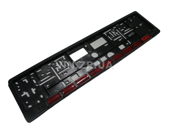 Рамка номера задняя SPEED-MASTER книжного типа, с катафотом