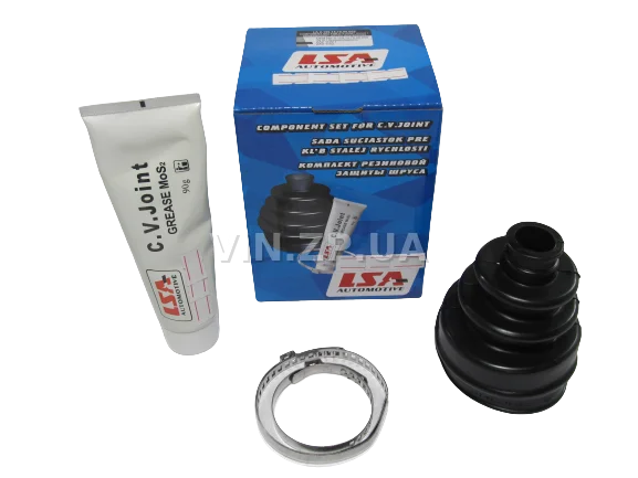 Пыльник ШРУС Таврия 1102 ,1103, 1105, Сенс, внутренний ремкомплект нового образца,  с хомутами и смазкой LSA