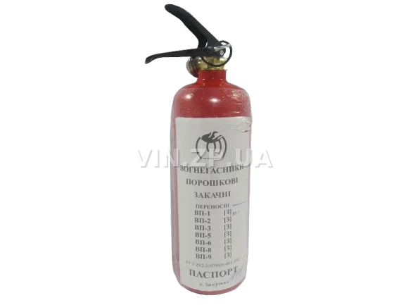 Огнетушитель порошковый 1кг ПОЖТЕХНИКА с манометром (ВП-1) 2