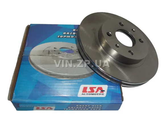 Диск тормозной LSA ВАЗ 2110-2112, 1117-1119, 13" передний, вент.