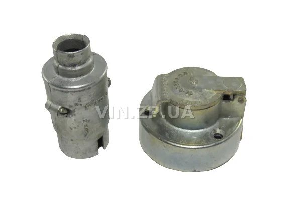 Разъем прицепа фаркопа  "мама-папа", металл, гальваническое покрытие, комплект ВЗА 2