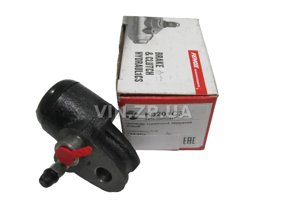 Цилиндр тормозной передний ФЕНОКС
 ГАЗ 2410, 31029, 2401, 3102, УАЗ, левый
