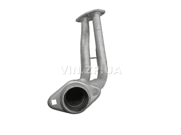 Труба приемная Таврия 1102, 1103, 1105 ВСК с отверстием под датчик, литое полушарие на стыке 4