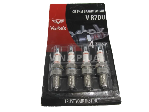 Свечи Зажигания Vortex 8V ВАЗ 2108-21099 2110 Ланос Сенс 4шт VR7DU
