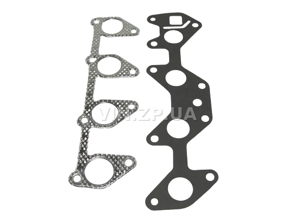 Прокладка коллектора FSO Ланос 1.5л, комплект 2шт-впуск выпуск, OEM 96183118, 96181207 3