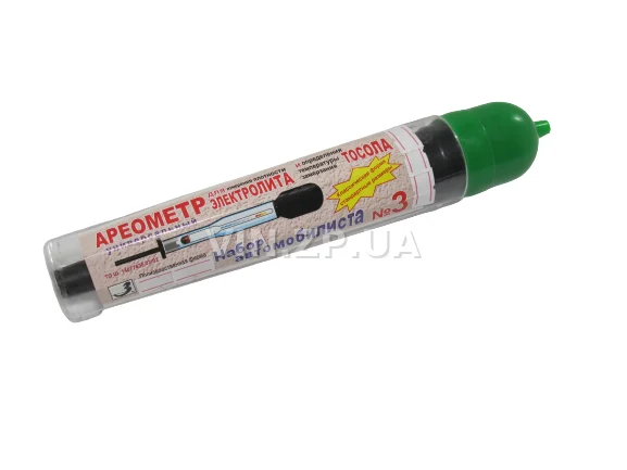 Ареометр Шакриз Электролит+Тосол Стекло с пипеткой Набор №3 SHK-SET-3 2