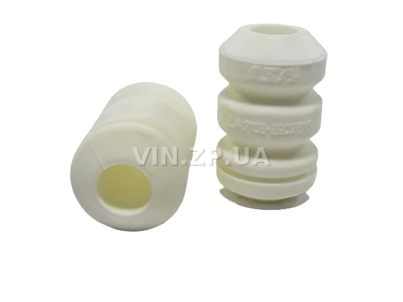 Отбойник переднего амортизатора силиконовый белый LSA ВАЗ 2108, 2109, 21099, 2113, 2114, 2115, буфер хода сжатия, комплект 2шт 4