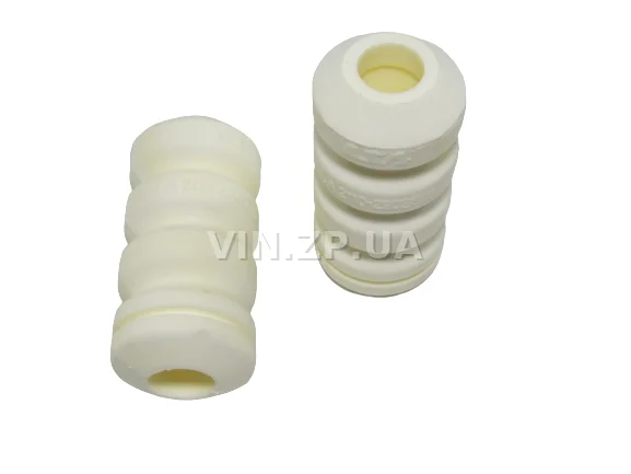 Отбойник переднего амортизатора силиконовый белый LSA ВАЗ 2110, 2111, 2112, 2170, 2171, 2172, буфер хода, сжатия, комплект 2шт 3