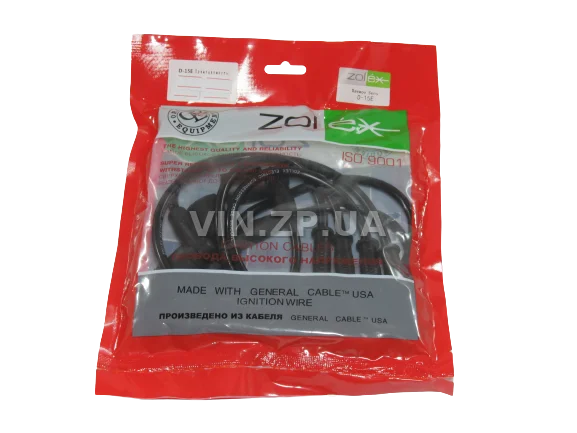 Провода Высоковольтные Zollex Silicone Сенс Славута Ланос 1.4 модуль 42/55/57.3705 1