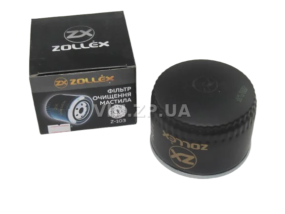 Фильтр масляный Zollex ВАЗ 2108-2115 Таврия Сенс Z-103