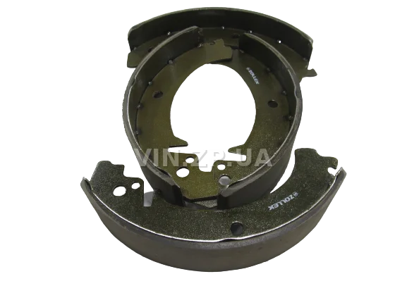 Колодки тормозные задние ZOLLEX ВАЗ 2101, 2102, 2104, 2105, 2107, 2121, 21213, 21214, 2131, 2123, комплект 4шт 2