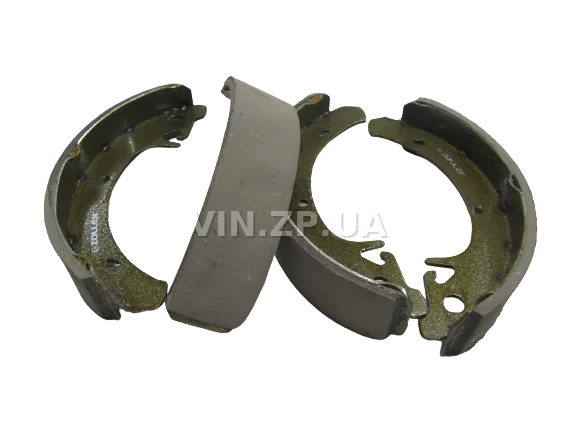 Колодки тормозные задние ZOLLEX ВАЗ 2108, 2109, 21099, 2110, 2111, 2112, 2113, 2114, 2115, без ABS, комплект 4шт 2