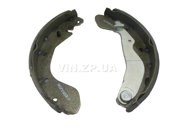 Колодки тормозные задние ZOLLEX Авео, Вида, комплект 4шт, OEM 96473229 2