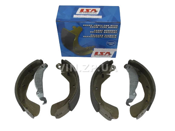 Колодки тормозные задние LSA Ланос, Сенс, Нексия, комплект 4шт, 96226110 2