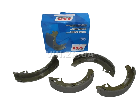 Колодки тормозные задние LSA ВАЗ 2108, 2109, 21099, 2110, 2111, 2112, 2113, 2114, 2115, без ABS, комплект 4шт 2