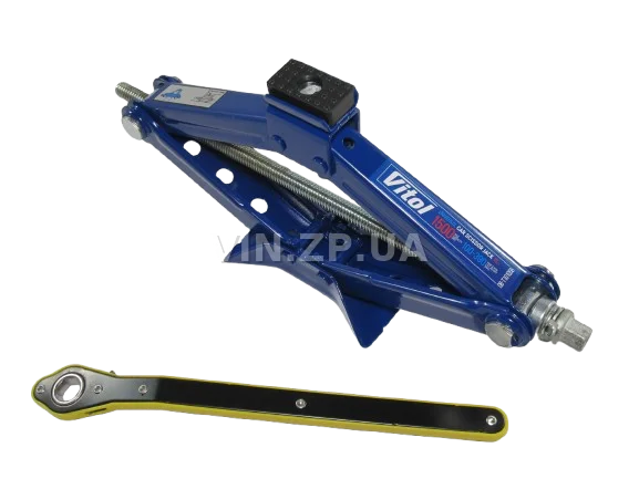 Домкрат Ромб 1.5 т VITOL 100-390мм, с трещёткой 3