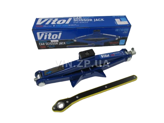 Домкрат Ромб 1.5 т VITOL 100-390мм, с трещёткой