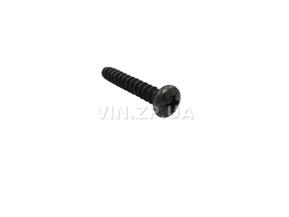 Винт саморез облицовки дверей ВАЗ, М4.3 x 25.4 МЕТИЗ чёрный 2
