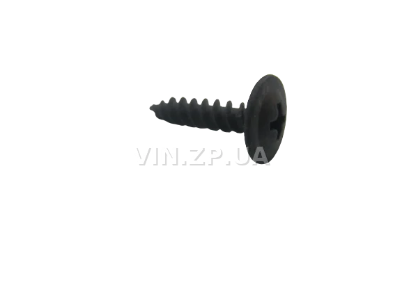 Винт саморез с прессшайбой, черный, 4.2 x 19 МЕТИЗ