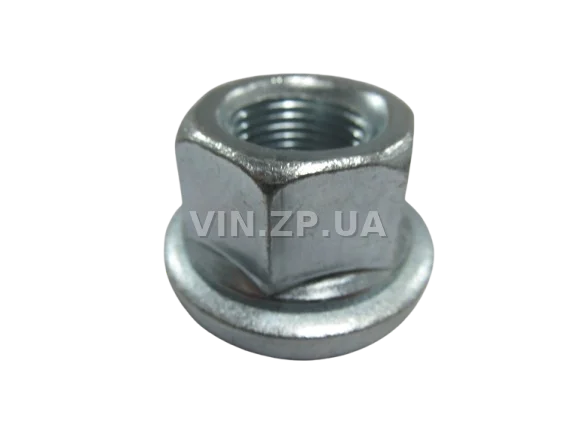 Гайка колеса Газель, Соболь, ГАЗ 3302, 2705, ключ 27 МЕТИЗ с прессшайбой, М18 х 1.5 х 40, 1шт 2