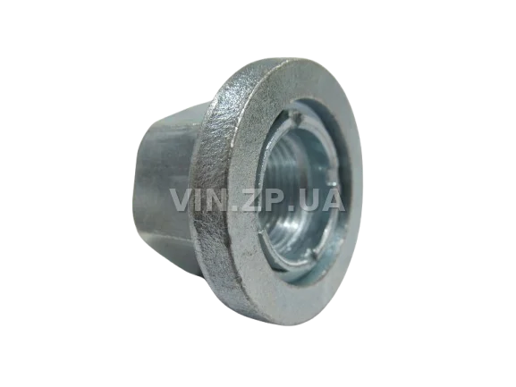 Гайка колеса Газель, Соболь, ГАЗ 3302, 2705, ключ 27 МЕТИЗ с прессшайбой, М18 х 1.5 х 40, 1шт 3