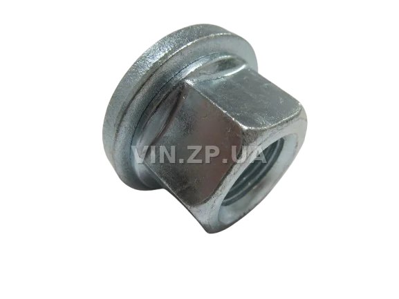 Гайка колеса Газель, Соболь, ГАЗ 3302, 2705, ключ 27 МЕТИЗ с прессшайбой, М18 х 1.5 х 40, 1шт