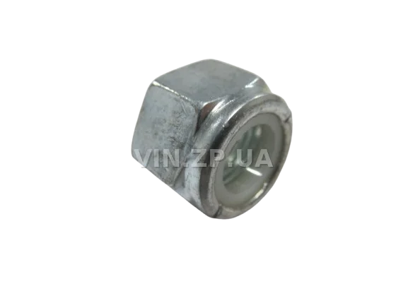 Гайка пальца шаровой ВАЗ 2101-2107, 2121, 21213, под ключ 22, МЕТИЗ самоконтрящаяся, М14 х 1.5, 1шт